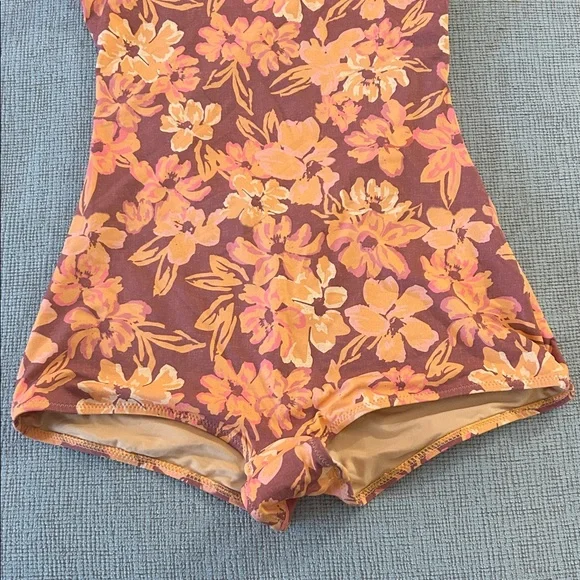 NEW Rhythm x Free People Tank Short One-Piece Surf Suit - Oasis Floral, S - Picture 6 of 13
